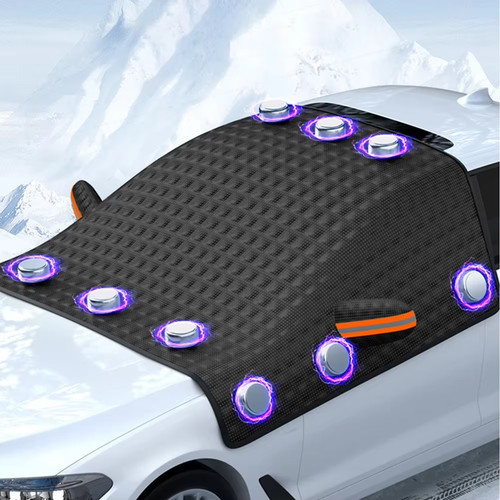 Magnetic winter car - magnetic,